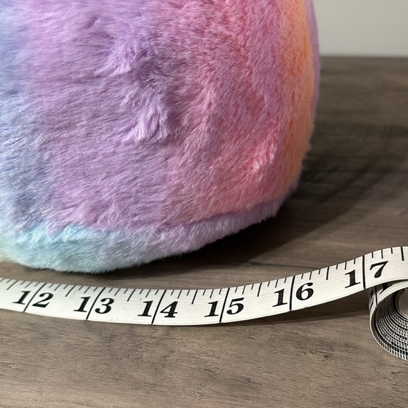 NWT LARGE PEEPS ANIMAL ADVENTURE 16 INCH RAINBOW PLUSH BUNNY PEEP - Picture 8 of 12